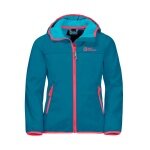 Jack Wolfskin Softshelljacke Fourwinds (wind-& wasserabweisend) everestblau Kinder/Jugendliche (164-176)