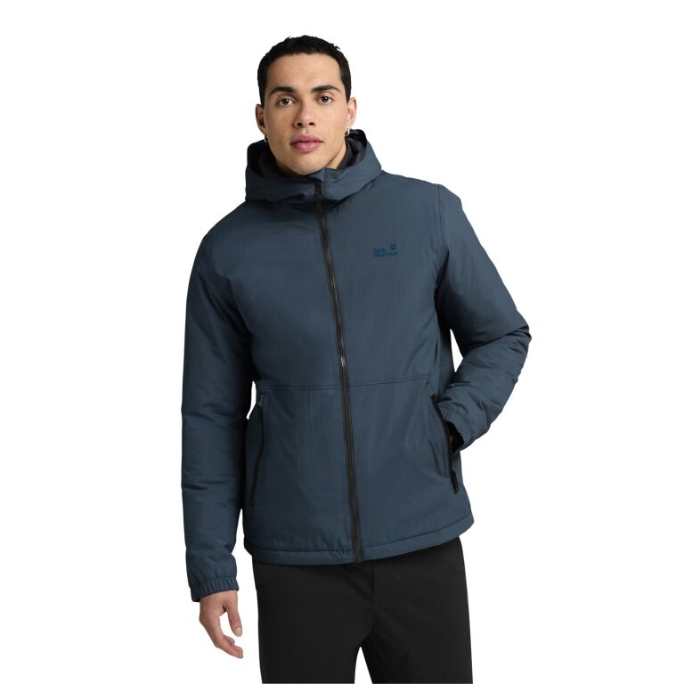 Jack Wolfskin Winterjacke Parmir (wasserdicht, atmungsaktiv) blau Herren