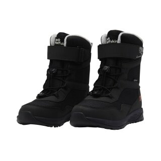 Jack Wolfskin Winterstiefel Polar Bear-B Texapore High VC (wasserdicht, atmungsaktiv) schwarz Jungen
