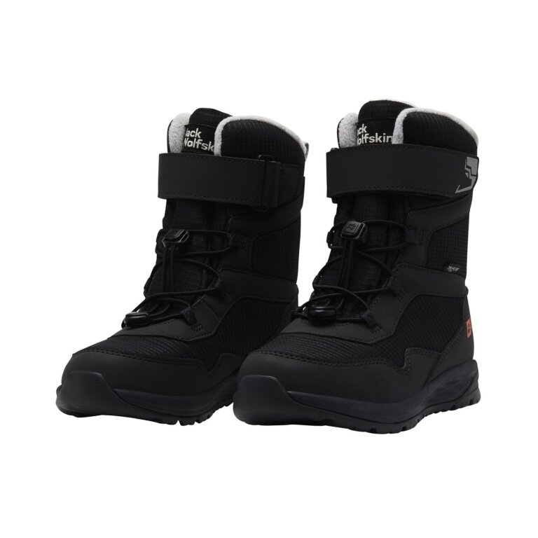Jack Wolfskin Winterstiefel Polar Bear-B Texapore High VC (wasserdicht, atmungsaktiv) schwarz Jungen