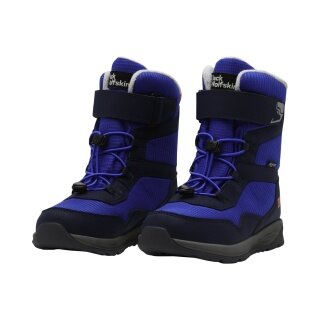 Jack Wolfskin Winterstiefel Polar Bear-B Texapore High VC (wasserdicht, atmungsaktiv) blau/navyblau Kleinkinder Jungen