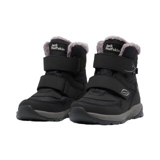 Jack Wolfskin Winterschuhe Polar Bear-G Texapore Mid VC (wasserdicht, atmungsaktiv) schwarz Kleinkinder Mädchen