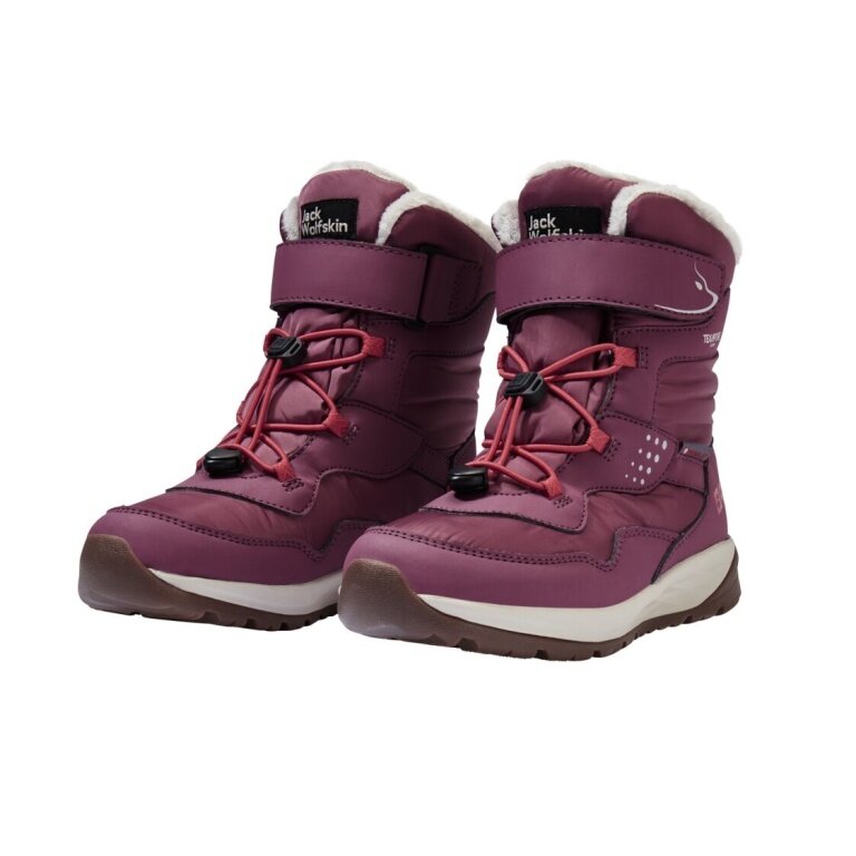 Jack Wolfskin Winterstiefel Polar Bear-G Texapore High VC (wasserdicht, atmungsaktiv) pink Mädchen