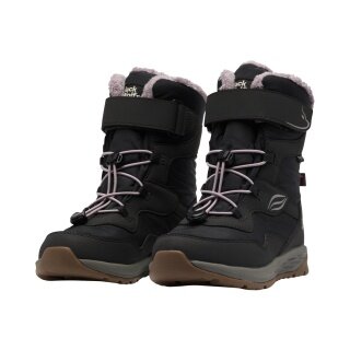 Jack Wolfskin Winterstiefel Polar Bear-G Texapore High VC (wasserdicht, atmungsaktiv) schwarz Mädchen