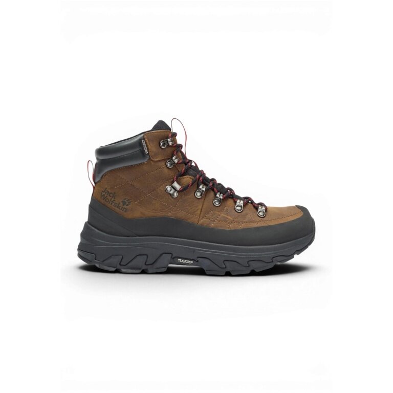Jack Wolfskin Wanderschuhe Apex Hike Pro LTH Texapore MID (wasserdicht) braun Herren