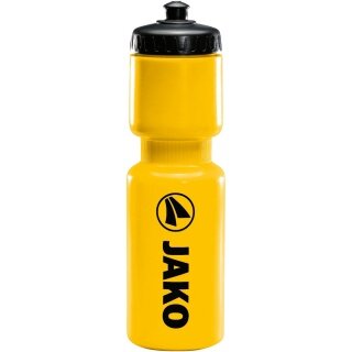 JAKO Trinkflasche mit ausziehbare Aufsatz gelb 750ml