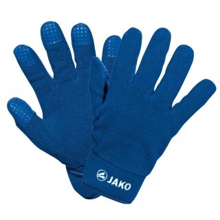 Jako Feldspielerhandschuhe Fleece (100% Polyester, schnelltrocknend ) royalblau - 1 Paar
