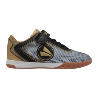 Jako Fussballschuhe J-SI Course EV (Indoor Training/Hallentraining) schwarz/gold Jungen