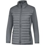 JAKO Übergangsjacke Hybridjacke Corporate (wattierte Jacke) steingrau Damen
