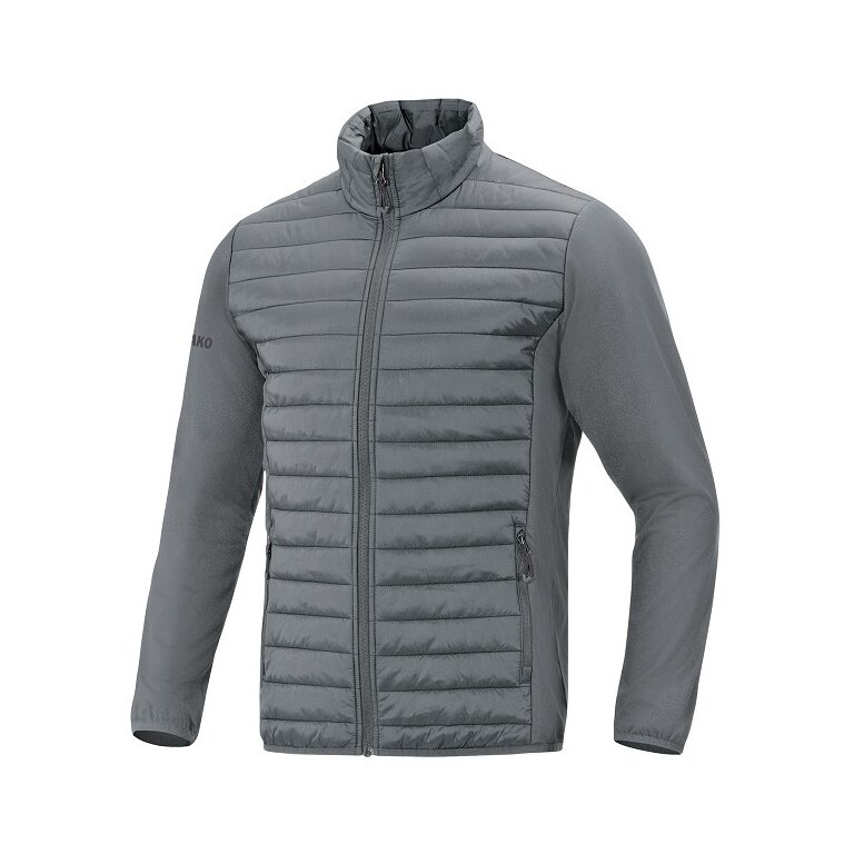 JAKO Übergangsjacke Hybridjacke Corporate (wattierte Jacke) steingrau Herren
