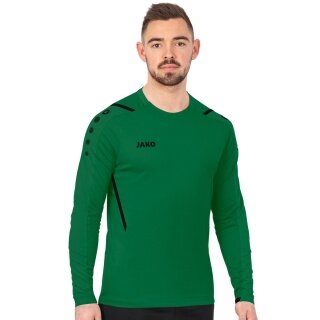 JAKO Langarmshirt (Sweat) Challenge - optimale Bewegungsfreiheit - grün Herren
