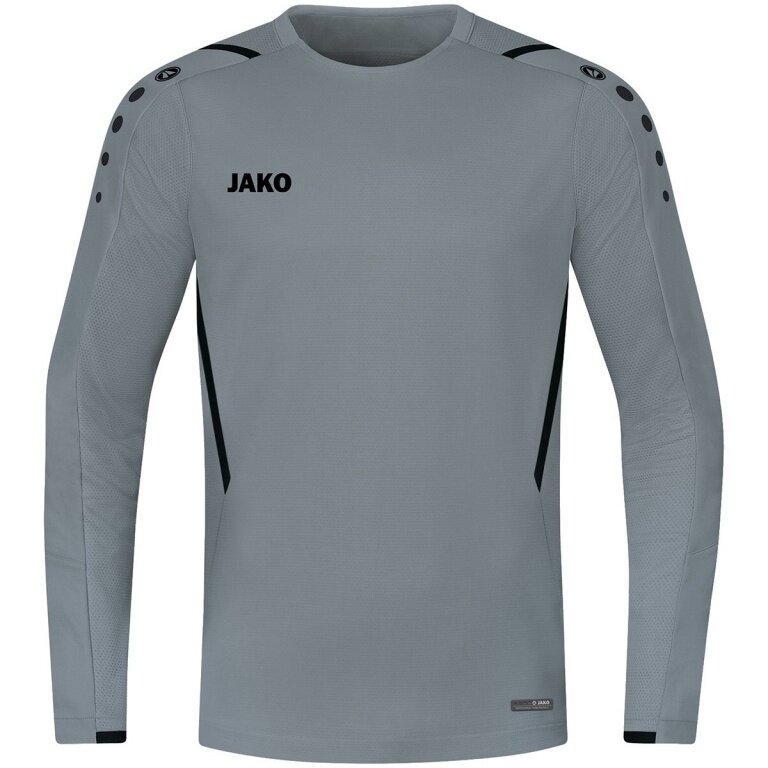 JAKO Langarmshirt (Sweat) Challenge - optimale Bewegungsfreiheit - dunkelgrau Jungen