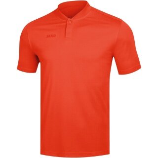 JAKO Sport-Polo Prestige (100% Polyester-Jacquard) orange Herren