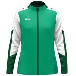 JAKO Polyesterjacke Dynamic (100% rec. Polyester) grün/weiss/dunkelgrün Damen