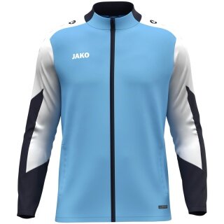 JAKO Polyesterjacke Dynamic (100% rec. Polyester) himmelblau/weiss/marineblau Herren