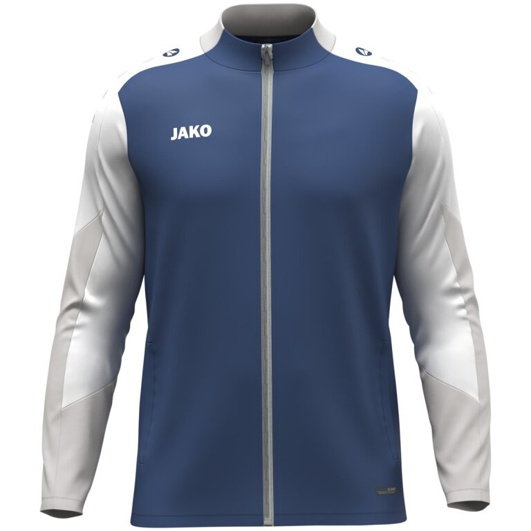 JAKO Polyesterjacke Dynamic (100% rec. Polyester) nachtblau/weiss/hellgrau Herren