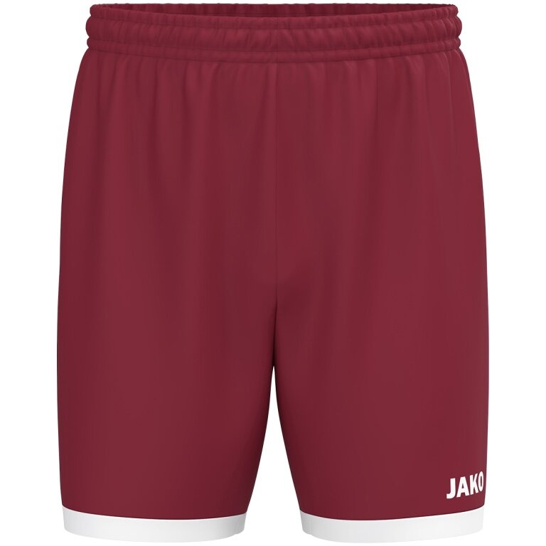 JAKO Sporthose Short One (100% Polyester) bordeauxrot Kinder
