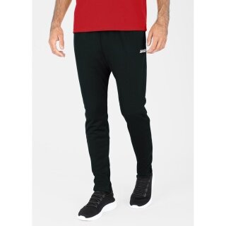 JAKO Trainingshose Classico (Polyester-Piqué, Seitentaschen mit Reißverschluss) Lang schwarz Herren