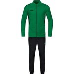 JAKO Trainingsanzug Polyester Challenge (Jacke und Hose) grün/schwarz Jungen