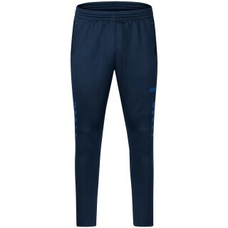 JAKO Trainingshose Pant Challenge (Double-Stretch-Knit, atmungsaktiv, hoher Tragekomfort) lang dunkelblau/royal Kinder