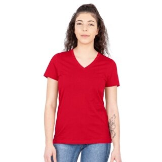 JAKO Freizeit-Shirt Organic (Bio-Baumwolle) rot Damen