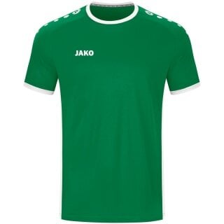 JAKO Sport-Tshirt Trikot Primera Kurzarm (schlichtes Design, Polyester-Interlock) grün Kinder