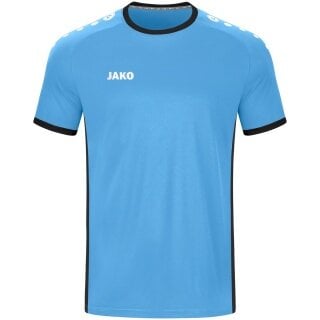 JAKO Sport-Tshirt Trikot Primera Kurzarm (schlichtes Design, Polyester-Interlock) hellblau Kinder