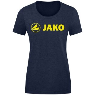 JAKO Freizeit-Shirt Promo (Bio-Baumwolle) blaumeliert Damen