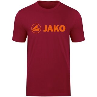 JAKO Freizeit-Tshirt Promo (Bio-Baumwolle) weinrot Herren