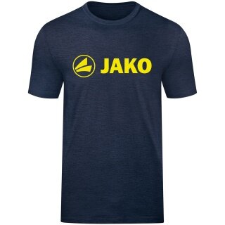 JAKO Freizeit-Tshirt Promo (Bio-Baumwolle) blaumeliert Jungen