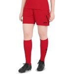 JAKO Sporthose Short Challenge (Polyester-Interlock, ohne Innenslip) kurz rot Damen