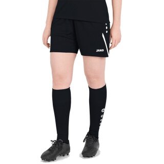 JAKO Sporthose Short Challenge (Polyester-Interlock, ohne Innenslip) kurz schwarz Damen