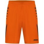 JAKO Sporthose Short Challenge (Polyester-Interlock, ohne Innenslip) kurz orange Jungen