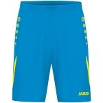 JAKO Sporthose Short Challenge (Polyester-Interlock, ohne Innenslip) kurz hellblau Jungen