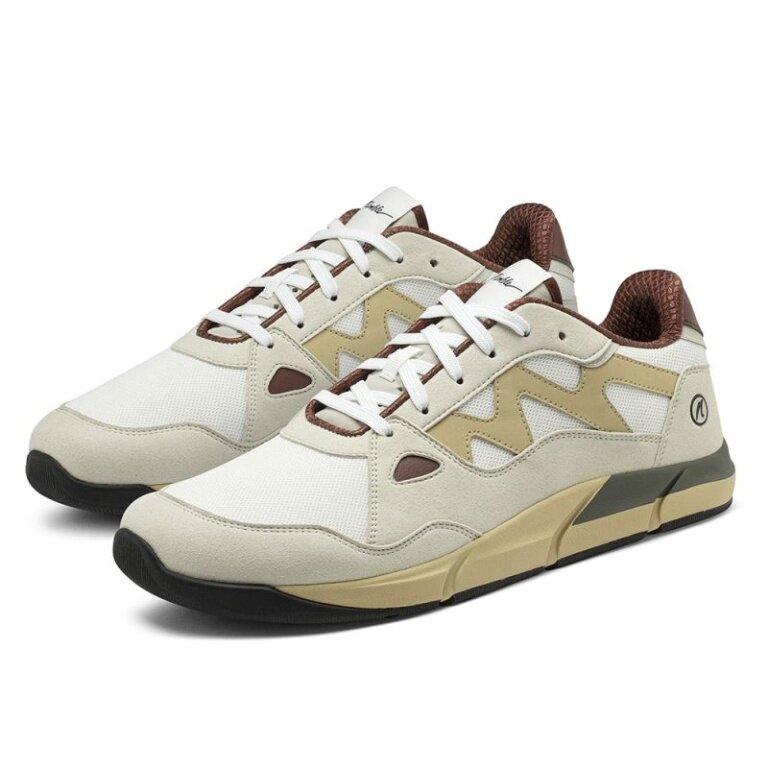 Joe Nimble Sneaker Addict (Zero Drop, breite Zehenbox) beige/braun Herren