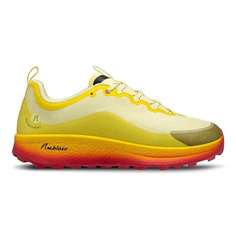 Joe Nimble Trail-Laufschuhe Addict Flow Trail 2 gelb/rot Damen