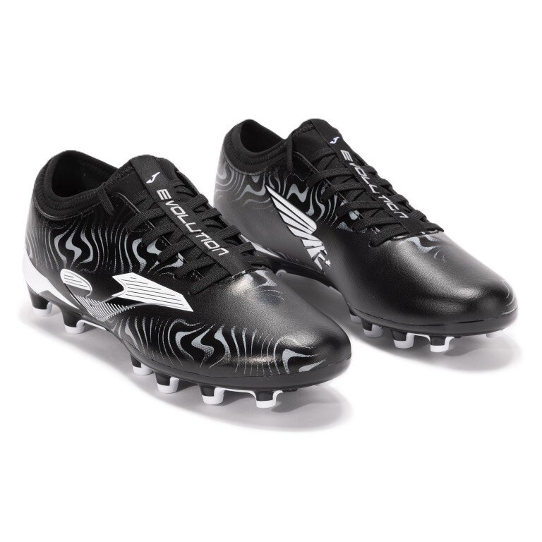 Joma Fussballschuhe Evolution 2501 FG (für feste Böden, Naturrasen) schwarz/weiss Herren