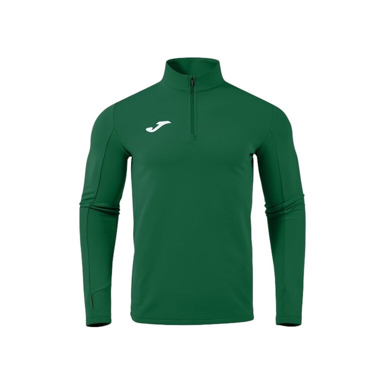 Joma Lauf-Langarmshirt Combi Pro (Sweatshirt, Half-Zip) grün Herren