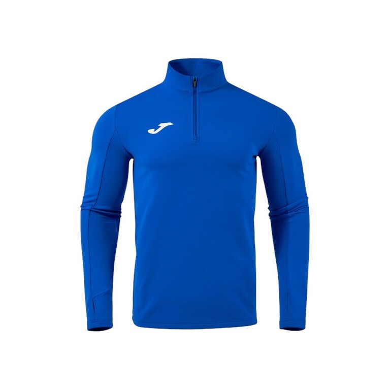 Joma Lauf-Langarmshirt Combi Pro (Sweatshirt, Half-Zip) royalblau Herren