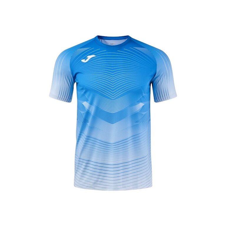Joma Lauf-Shirt Elite XII (Micro-Mesh-Technologie, atmungsaktiv) blau Herren