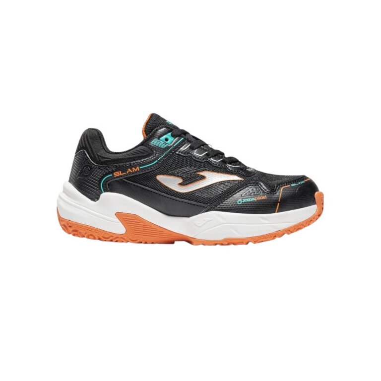 Joma Padelschuhe Slam JR 2601 schwarz/orange Kinder