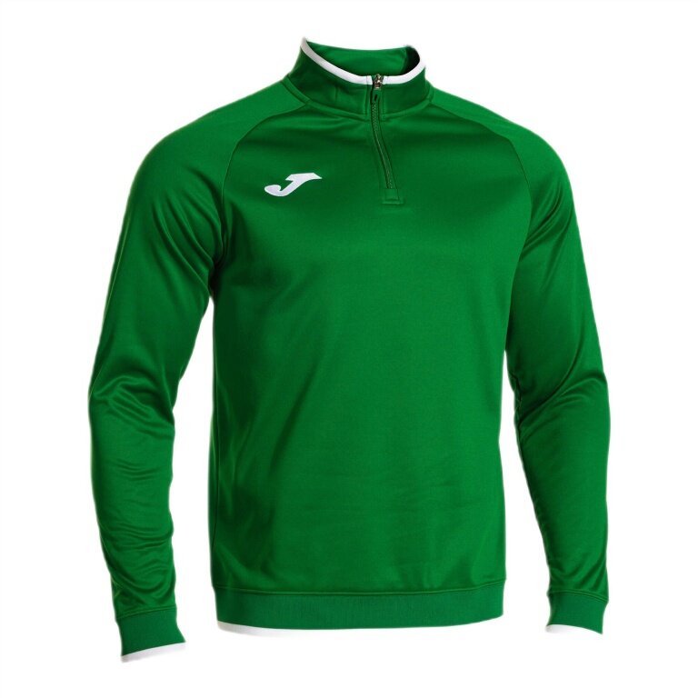 Joma Pullover Combi Premium Sweatshirt (Half-Zip, Stehkragen) grün Herren