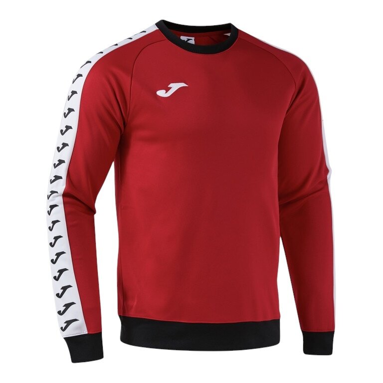 Joma Pullover Sweatshirt Heroic (100% Polyester, Fleece-Gewebe) rot/schwarz Herren