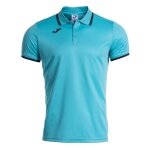 Joma Sport-Polo Combi Premium (komfortable Passform, atmungsaktiv) türkisblau Herren