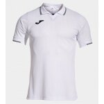 Joma Sport-Polo Fit One (leicht, atmungsaktiv) weiss Herren