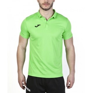 Joma Sport-Polo Hobby (angenehmes Tragegefühl) neongrün Herren