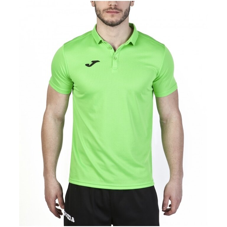 Joma Sport-Polo Hobby (angenehmes Tragegefühl) neongrün Herren