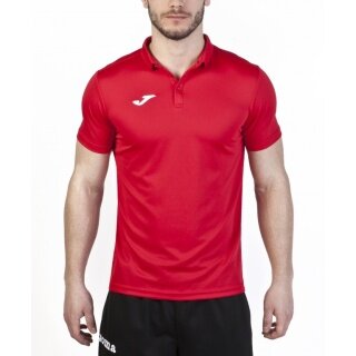 Joma Sport-Polo Hobby (angenehmes Tragegefühl) rot Herren