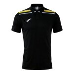 Joma Sport-Polo Toledo II (elastisch und leicht Material) schwarz Herren
