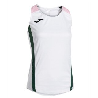 Joma Sport-Tank Top Montreal (100% Polyester) weiss/grün/rosa Damen